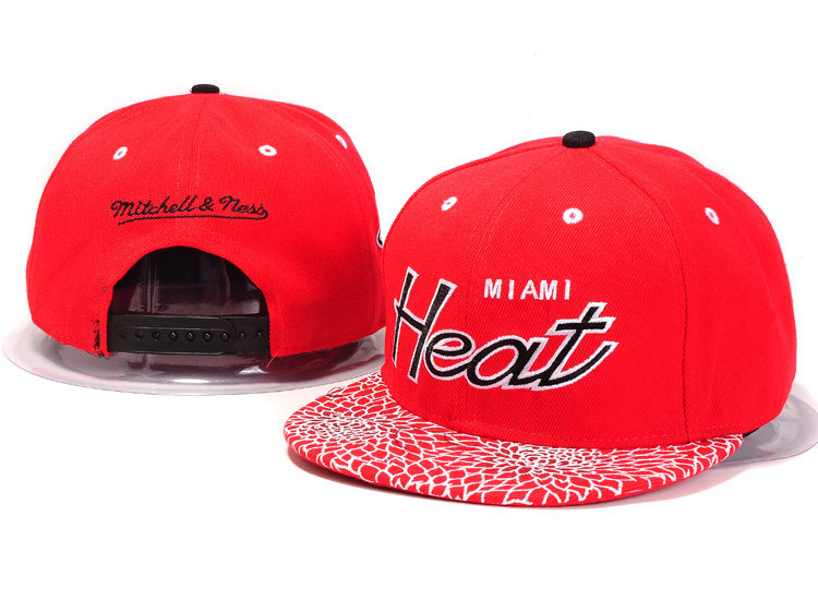 NBA Miami Heat MN Snapback Hat #63
